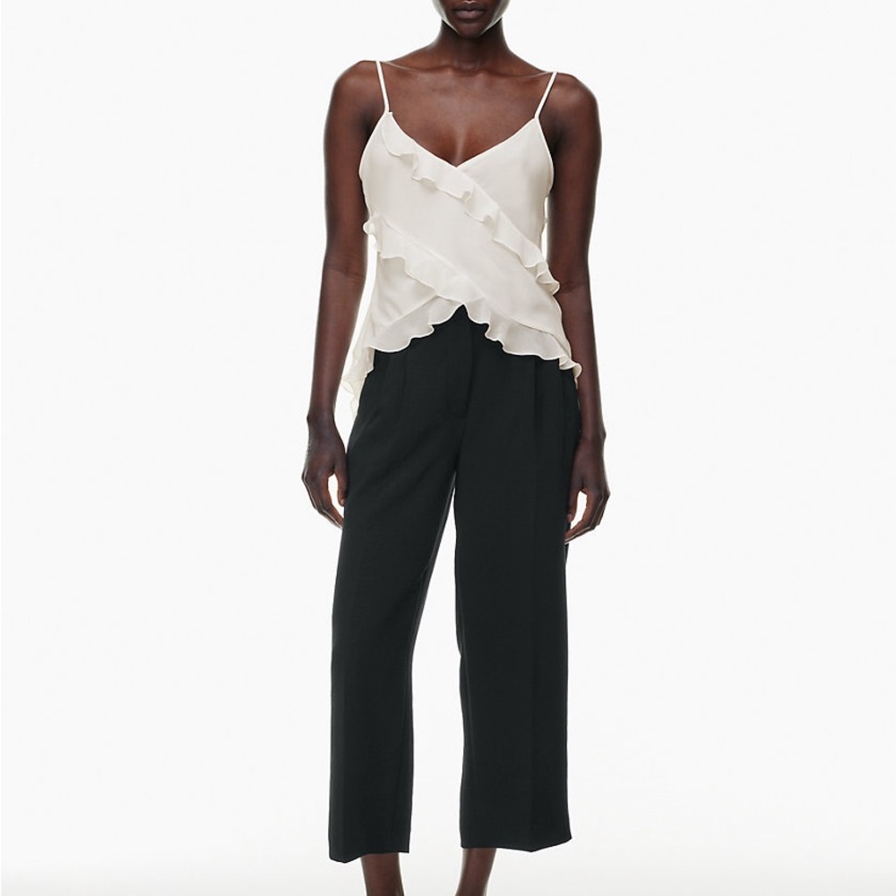 Aritzia The Effortless Pant™ Cropped regular  size 12